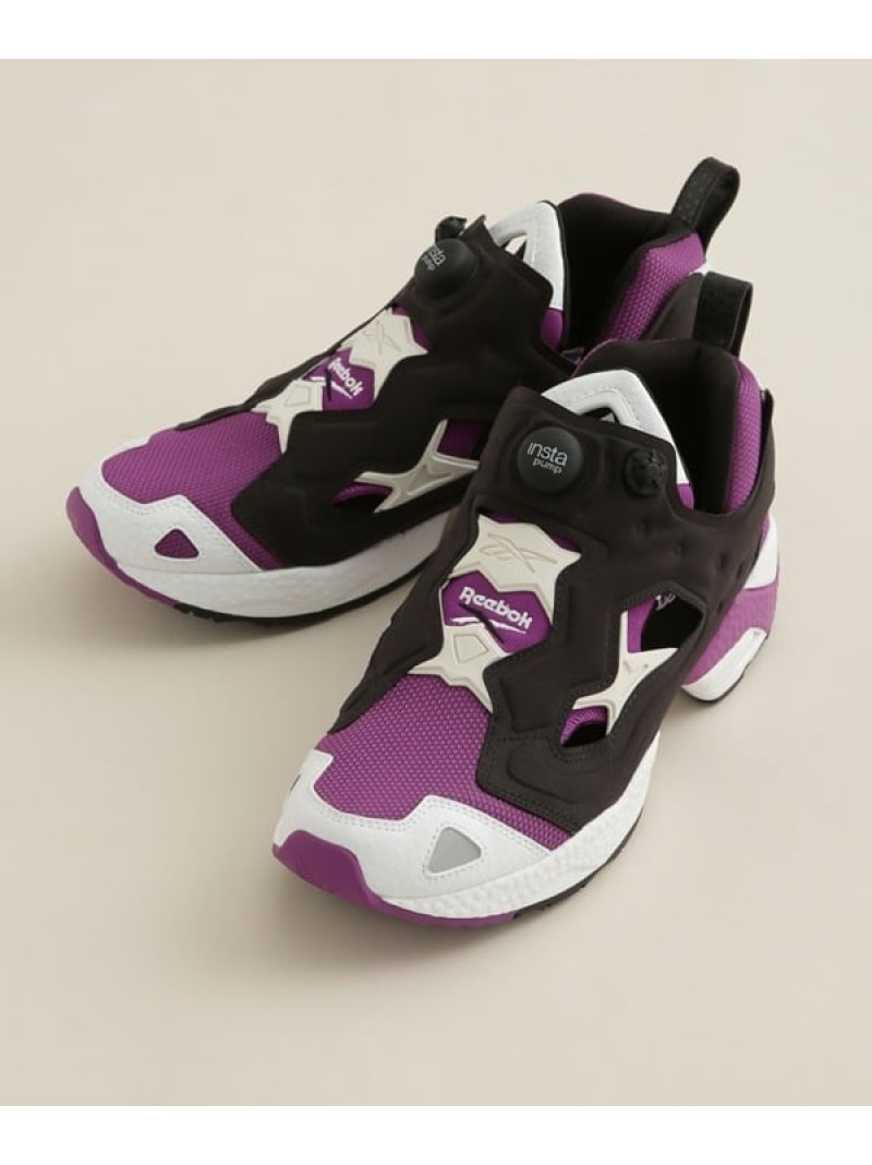 【SALE／50%OFF】NANO universe REEBOK/INSTAPUMP FURY 95 ナノユニバース シューズ・靴 スニーカー パープル【RBA_E】【送料無料】