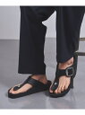 UNITED ARROWS 【別注】＜ BIRKENSTOCK ＞GIZEH ビッグバックル サンダル ユナイテッドアローズ シューズ・靴 サンダル ブラック【送料無料】