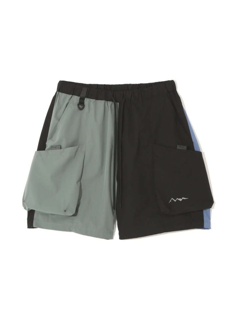 MANASTASH MANASTASH/マナスタッシュ/RIVER SHORT/リバーショーツ マナスタッシュ パンツ その他のパンツ ブルー ブラック【送料無料】