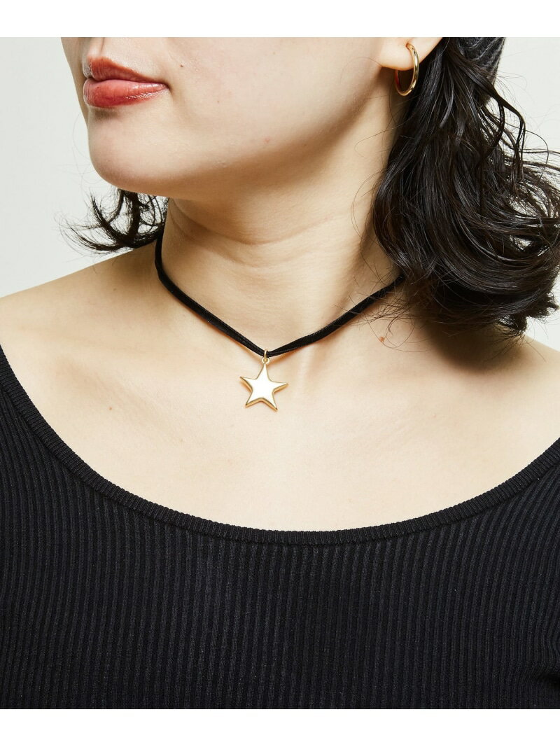 CONVERSE TOKYO STAR★ VELOR CHOKER コンバーストウキョウ アクセサリー・腕時計 ネックレス シルバー ゴールド【送料無料】