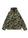 A BATHING APE GORE-TEX 1ST CAMO HOODIE DOWN JACKET ア ベイシング エイプ ジャケット アウター ダウンジャケット ダウンベスト グリーン イエロー【送料無料】