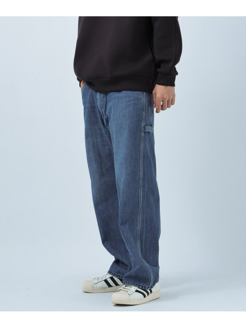 【SALE／20%OFF】BAYFLOW 【Lee(リー)】別注ペインターパンツ ベイフロー パンツ その他のパンツ ブラック ブルー【RBA_E】【送料無料】のサムネイル