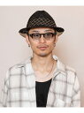 CA4LA IDN TWIST PANDAN 2TONE HAT カシラ 帽子 ハット ブラウン ブラック【送料無料】