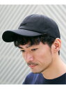 ikka レーザーホールメッシュキャップ イッカ 帽子 その他の帽子 ベージュ ブラック