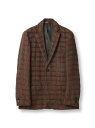 【SALE/50%OFF】DISTINCTION MEN'S BIGI 3Dツイードドビーチェックジャケット メンズ ビギ ジャケット・アウター その他のジャケット・アウター ネイビー ブラウン【RBA_E】【送料無料】(4)