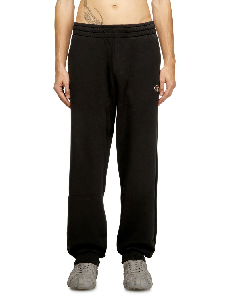 DIESEL メンズ スウェットパンツ P-MARKY-IOD ディーゼル パンツ ジャージ・スウェットパンツ ブラック【送料無料】