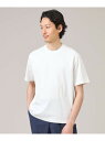 【SALE／10%OFF】TAKEO KIKUCHI ジャケットインナー 半袖 カットソー タケオキクチ トップス カットソー・Tシャツ ホワイト グレー ブルー【RBA_E】【送料無料】