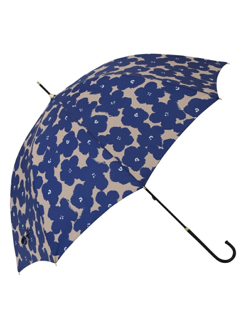 Francfranc（フランフラン）ハナプリント 長傘 58CM NV雨の日も心浮き立つような、大胆な花柄の傘です。どんな洋服にも合わせやすいよう甘すぎないカラーを選びました。荷物を持っていても十分に雨をしのげる大きめサイズ。手元は合成皮革で華奢な細いラインに仕上げました。【注意事項】■晴雨兼用傘（UVカット率:約85％）■この製品は雨傘としてお使い頂くことを主としていますが、紫外線防止効果があり日傘としてもお使い頂けます。■製品には尖った部分があります。常に周囲の安全を確認し、開閉時には傘を顔や体から離して開閉してください。■傘を開く際は生地を十分にほぐしてからゆっくりと開けてください。■手元や骨、または傘の先端が壊れたまま使用しないでください。■ステッキがわりに使用したり、振り回したり、投げたりしないでください。■強風のときは破損の恐れがありますので使用しないでください。■傘の生地は色落ちする場合がございますので乾燥不十分なまま、その他のものへの接触は避けてください。■ご使用後は十分に乾燥させてください。■激しい雨や長時間のご使用では雨が染み込むことがございます。また、飾り加工部分は、デザインの特性上、完全な防水撥水加工が難しい場合があり雨が染みやすいのでご注意ください。■傘生地の防水撥水力は、ご使用頻度に比例して低下してくることは避けられません。末永くご使用いただくには、市販の防水スプレー等でケアーしていただくことをお勧めします。型番：1106060012102-NV-F T83347【採寸】W920×D920×H830mm　重量:290g　親骨の長さ:580mm商品のサイズについて【商品詳細】素材：ポリエステル100%※画面上と実物では多少色具合が異なって見える場合もございます。ご了承ください。商品のカラーについて 【予約商品について】 ※「先行予約販売中」「予約販売中」をご注文の際は予約商品についてをご確認ください。■重要なお知らせ※ 当店では、ギフト配送サービス及びラッピングサービスを行っておりません。ご注文者様とお届け先が違う場合でも、タグ（値札）付「納品書 兼 返品連絡票」同梱の状態でお送り致しますのでご了承ください。 ラッピング・ギフト配送について※ 2点以上ご購入の場合、全ての商品が揃い次第一括でのお届けとなります。お届け予定日の異なる商品をお買い上げの場合はご注意下さい。お急ぎの商品がございましたら分けてご購入いただきますようお願い致します。発送について ※ 買い物カートに入れるだけでは在庫確保されませんのでお早めに購入手続きをしてください。当店では在庫を複数サイトで共有しているため、同時にご注文があった場合、売切れとなってしまう事がございます。お手数ですが、ご注文後に当店からお送りする「ご注文内容の確認メール」をご確認ください。ご注文の確定について ※ Rakuten Fashionの商品ページに記載しているメーカー希望小売価格は、楽天市場「商品価格ナビ」に登録されている価格に準じています。 商品の価格についてFrancfrancFrancfrancの傘・長傘ファッション雑貨ご注文・お届けについて発送ガイドラッピンググッズ3,980円以上送料無料ご利用ガイド