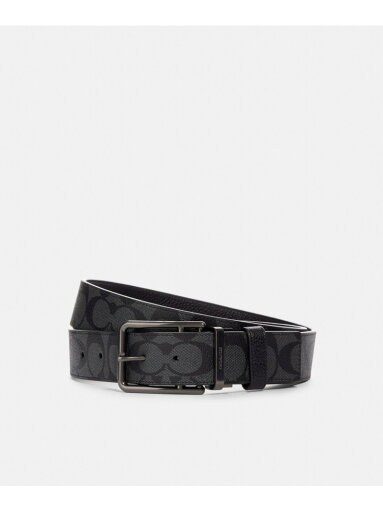 【SALE/62%OFF】COACH OUTLET ダブル バー バックル カット トゥ サイズ リバーシブル ベルト・38MM コーチ アウトレット ファッション雑貨 ベルト ブラック【RBA_E】【送料無料】 【SALE/62%OFF】COACH OUTLET ダブル バー バックル カット トゥ サイズ リバーシブル ベルト・38MM コーチ アウトレット ファッション雑貨 ベルト ブラック【RBA_E】【送料無料】