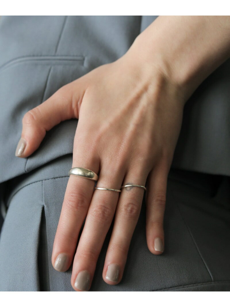TEN. ラインリング SV テン アクセサリー・腕時計 リング・指輪 シルバー【送料無料】(4)