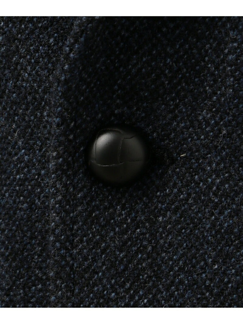 J. Press Laverock Tweed 3 Button Sack Sportcoat BROVYW0004: Navy