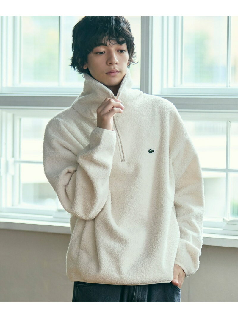 LACOSTE ハイネックハーフジップ オー