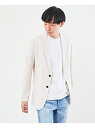 【SALE/50%OFF】MEN'S MELROSE ドライジャージカーディガンジャケット メンズメルローズ ジャケット・アウター テーラードジャケット・ブレザー ブルー ネイビー ベージュ【RBA_E】【送料無料】