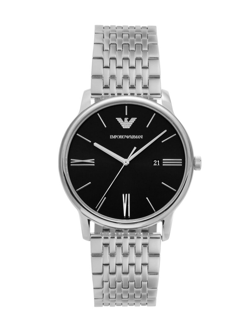 EMPORIO ARMANI AR11600 ウォッチステーションインターナショナル アクセサリー・腕時計 腕時計 シルバー【送料無料】