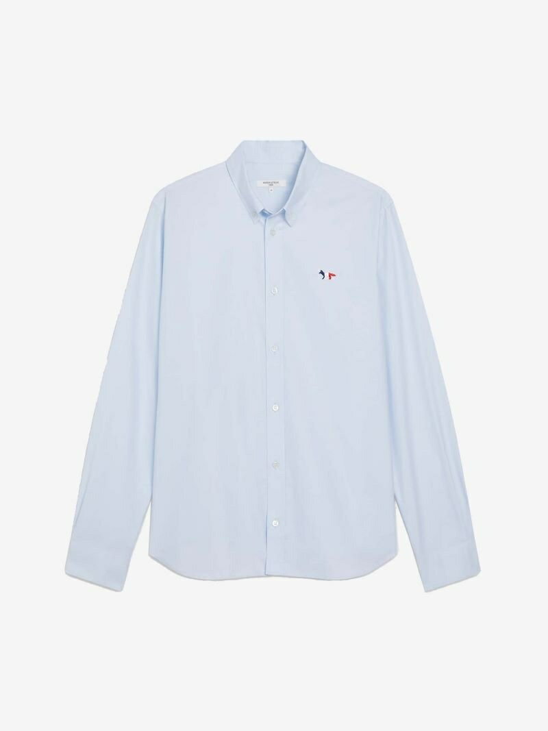 Maison Kitsune MAISON KITSUNE/(M)TRICOLOR FOX PATCH CLASSIC SHIRT BD ] Lcl gbvX VcEuEX u[ zCgyz