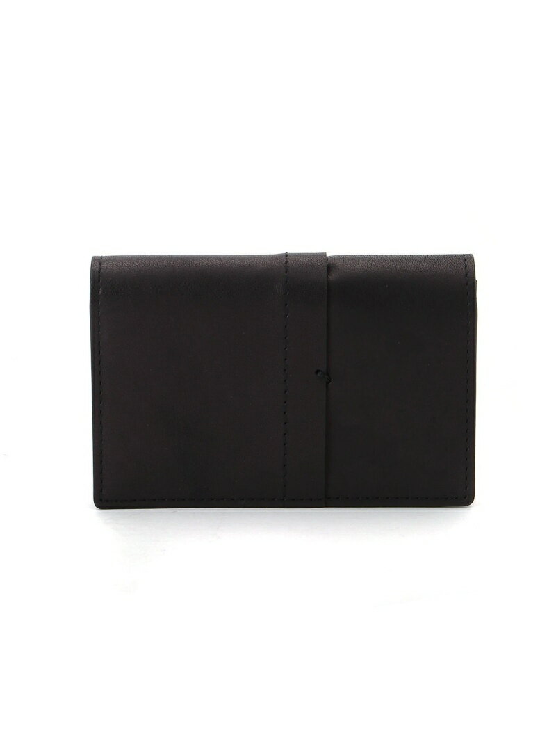 PATRICK STEPHAN PATRICK STEPHAN / Leather card case 'mimi' ミミ レザー 名刺入れ カードケース パトリック ステファン 財布・ポーチ・ケース 名刺入れ・カードケース ブラック【先行予約】*【送料無料】