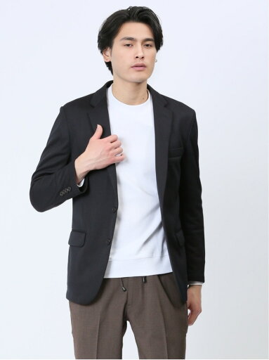 【SALE/50%OFF】TAKA-Q ストレッチジャージ スリムフィット 2ボタンジャケット ストライプ紺 メンズ セットアップ ジャケット ビジネス カジュアル アウター ライトアウター 通勤 仕事 タカキュー ジャケット・アウター テーラードジャケット・ブレザ【RBA_E】【送料無料】 【SALE/50%OFF】TAKA-Q ストレッチジャージ スリムフィット 2ボタンジャケット ストライプ紺 メンズ セットアップ ジャケット ビジネス カジュアル アウター ライトアウター 通勤 仕事 タカキュー ジャケット・アウター テーラードジャケット・ブレザ【RBA_E】【送料無料】