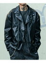 ySALE^20%OFFzSubciety FAKE LEATHER RIDERS JKT TuTGeB WPbgEAE^[ C_[XWPbg ubNyRBA_Ezyz