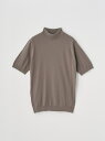 JOHN SMEDLEY Mock turtle neck Short sleeved Pullover ｜ S4627 ｜ 30G ジョンスメドレー トップス ニット【送料無料】