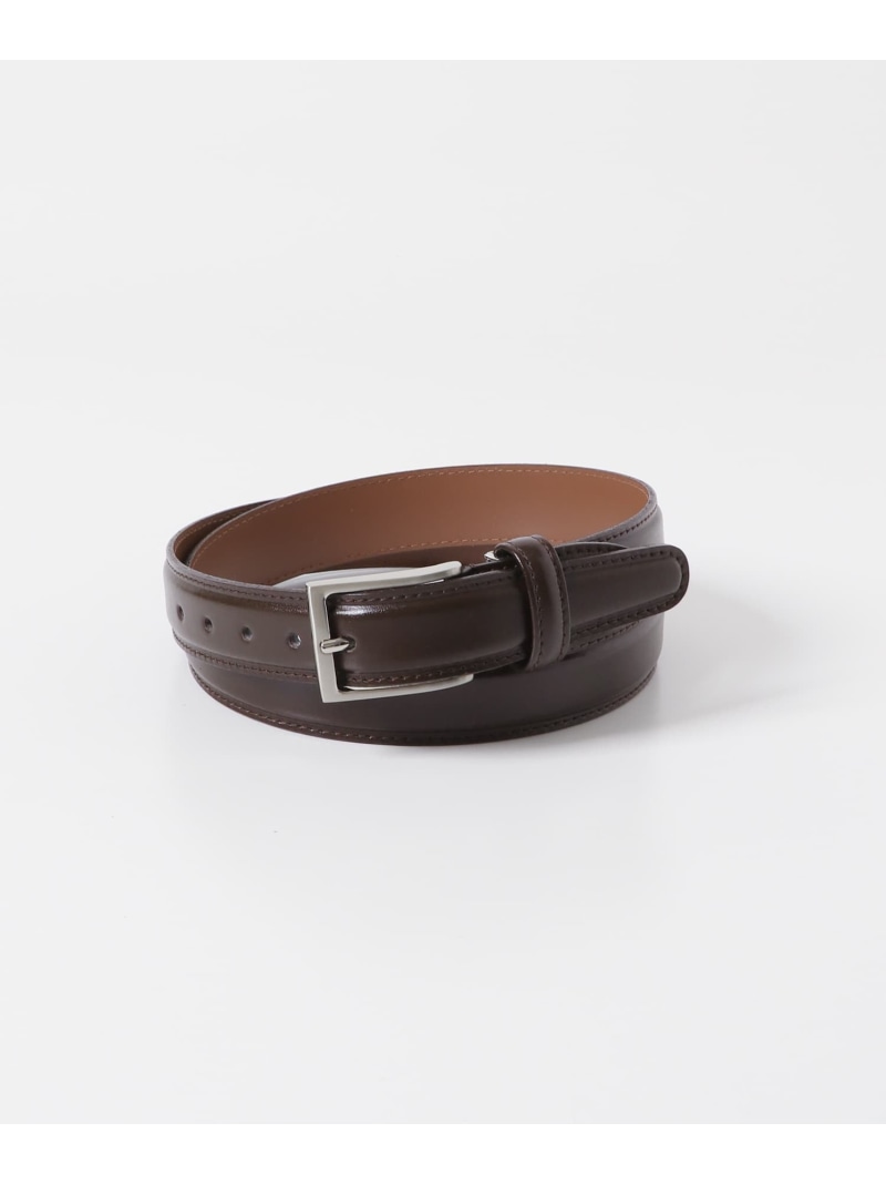 URBAN RESEARCH DOORS LIFE STYLE TAILOR 水染めアニリンレザーベルト アーバンリサーチドアーズ ファ..