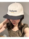 CIAOPANIC TYPY 【UNISEX】スエードロゴキャップ チャオパニックティピー 帽子 その他の帽子 ネイビー ブルー ベージュ【先行予約】*【送料無料】