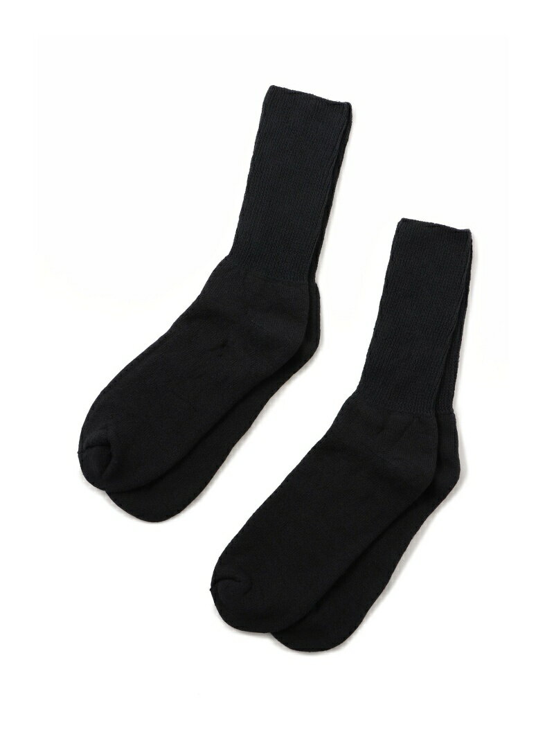 【SALE／70%OFF】BEAVER MANASTASH/マナスタッシュ 2P CREW WORK SOCKS ビーバー アクセサリー・腕時計 腕時計 ブラック ホワイト ブラウン【RBA_E】