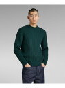 【SALE/30%OFF】G-Star RAW 【公式ショップ】ESSENTIAL KNITTED SWEATER/ベーシックデザインニットセーター ジースター...