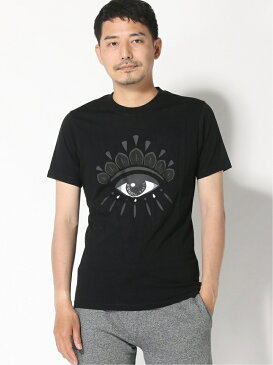 KENZO (M)Perm Classic Eye Tee M ケンゾー カットソー Tシャツ ブラック ホワイト【送料無料】