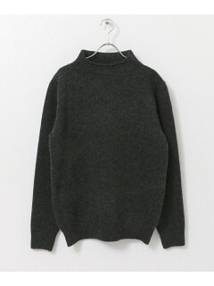 JP Roll Neck Knit UF87-12Y001: Charcoal