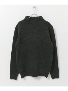 JP Roll Neck Knit UF87-12Y001: Charcoal JP Roll Neck Knit UF87-12Y001: Charcoal
