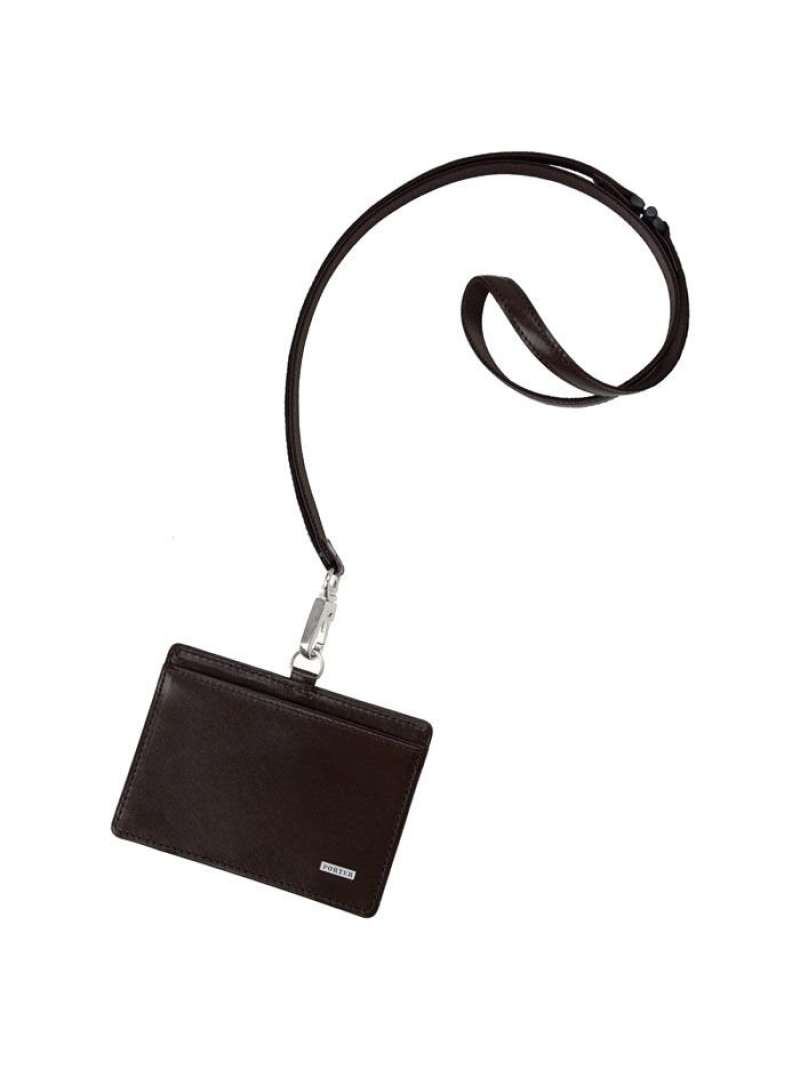 PORTER シーン IDホルダー ポーター ファッション雑貨 その他のファッション雑貨 ブラウン ブラック【送料無料】