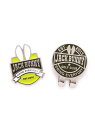 Jack Bunny!! エンブレムクリップマーカー (UNISEX) ジャックバニー スポーツ・アウトドア用品 ゴルフグッズ イエロー グリーン