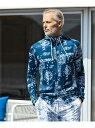 【SALE/20%OFF】1PIU1UGUALE3 RELAX (M)1PIU1UGUALE3 RELAX/USO-23029 ペイズリー柄ラッシュガードパーカ...