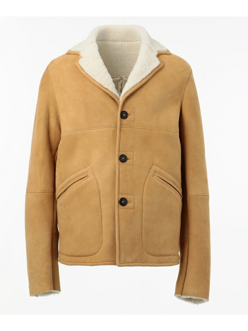 J. Press Shearling Jacket JROVYW0215: Beige