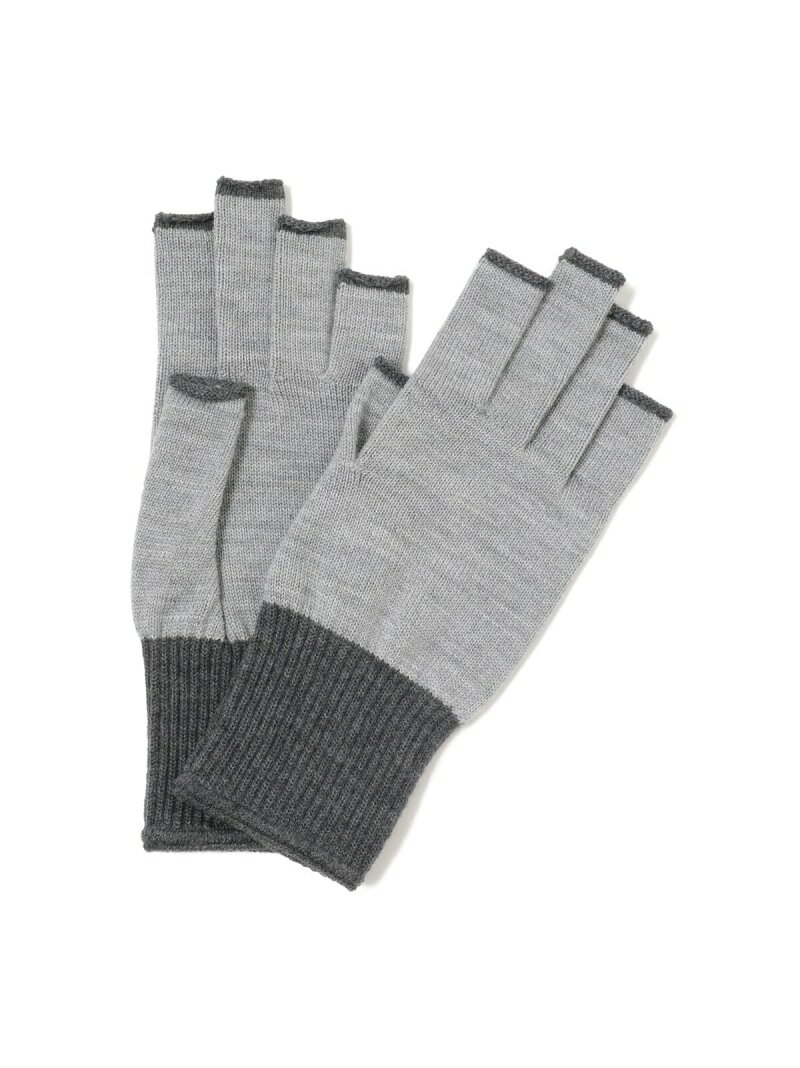 BEAMS JAPAN tet. / クイック タッチ 2021aw Men ビームス ジャパン ファッション雑貨 手袋 グレー ブ..