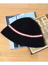 【SALE/30%OFF】BEAMS HEART MEN クロシェ編み バケットハット ビームス ハート 帽子 ハット ネイビー ブラック【RBA_E】