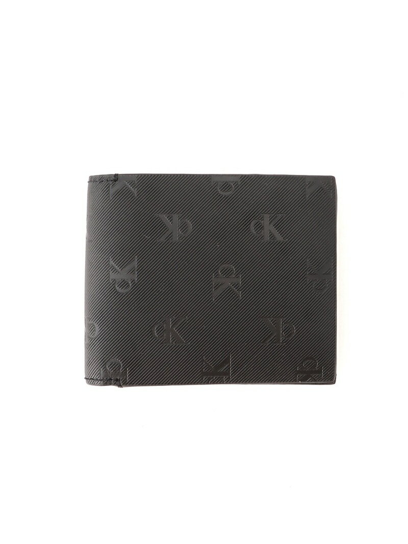 【SALE／40%OFF】Calvin Klein Jeans Accessory (M)【公式ショップ】 カルバンクライン モノグラム ソフト バイフォールド ウォレット 財布 Calvin Klein Jeans Accessory HP2030 カルバン・クライン 財布・ポーチ・ケース 財布 ブラック【RBA_E】【送料無料】のサムネイル