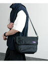 Rocky Monroe GERRY 撥水加工REPREVEメッセンジャースクエアバッグ ロッキーモンロー バッグ メッセンジャーバッグ グレー ブラック ベー...