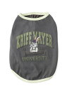 【SALE/20%OFF】KRIFF MAYER (U)DOGウェットプロテクトT(カレッジ) クリフメイヤー ペット用品 ペットウェア・ペット服 グリーン グ...