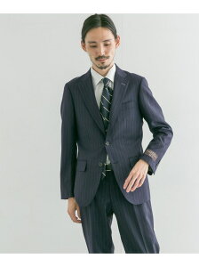 【SALE／25%OFF】URBAN RESEARCH URBAN RESEARCH Tailor CANONICOストライプスーツ アーバンリサーチ ビジネス/フォーマル セットアップスーツ ネイビー グレー【RBA_E】【送料無料】