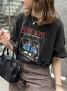 【SALE/11%OFF】Discoat 【WEB限定】ヴィンテージバンドTシャツ ディスコート トップス カットソー・Tシャツ ブラック【RBA_E】【送料無料】