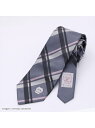BRICK HOUSE by Tokyo Shirts 【ちいかわ】 ネクタイ チェンジタイ チャコール ビジネス フォーマル BM15I100GAAM2PA-35-960 トーキョーシャツ スーツ・フォーマル ネクタイ・蝶ネクタイ グレー