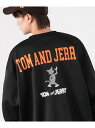 【SALE/50%OFF】improves TOM&JERRY トムとジェリー ダンボール トレーナー インプローブス トップス スウェット・トレーナー グレー...