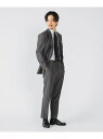 BEAMS HEART MEN 千鳥柄 イージースーツ(S~XL・セットアップ・ウォッシャブル対応) ビームス ハート スーツ・フォーマル セットアップスーツ ...