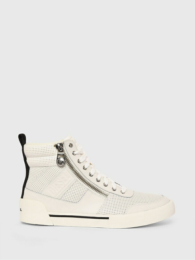 Diesel メンズ シューズ 満点の ディーゼル S Dvelows Mid スニーカー スリッポン Cut ホワイト ブラック