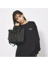 ABAHOUSE LASTWORD 【NoiR / ノアール】撥水加工 ハンドトート ミニショルダー 2WAY ミニ アバハウス バッグ ショルダーバッグ ブラック【送料無料】
