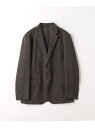 【SALE/50%OFF】a day in the life ウールライクサージ 2ボタンジャケット -セットアップ対応- -ハンドウォッシャブル-<A DAY...