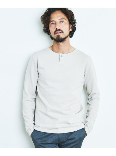 【SALE/15%OFF】Magine HEAVY CTN URAKE LIKE HENLY/N L/S マージン トップス カットソー・Tシャツ ホワイト ベージュ グリーン ブラック【RBA_E】【送料無料】 【SALE/15%OFF】Magine HEAVY CTN URAKE LIKE HENLY/N L/S マージン トップス カットソー・Tシャツ ホワイト ベージュ グリーン ブラック【RBA_E】【送料無料】