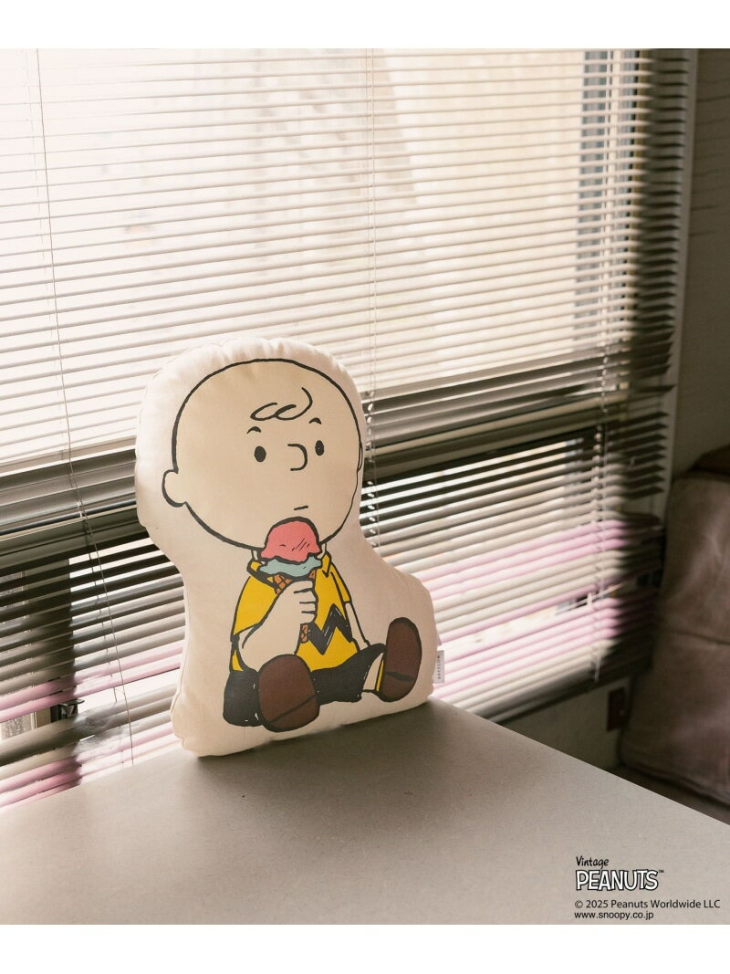 BAYFLOW 【PEANUTS×BAYFLOW】ダイカットクッション ベイフロー インテリア・生活雑貨 クッション・クッ..