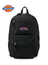 【SALE／30%OFF】Dickies DICKIES/(U)DK ARCH LOGO STUDENT BACKPACK ハンドサイン バッグ リュック・バックパック ブラック【RBA_E】【送料無料】